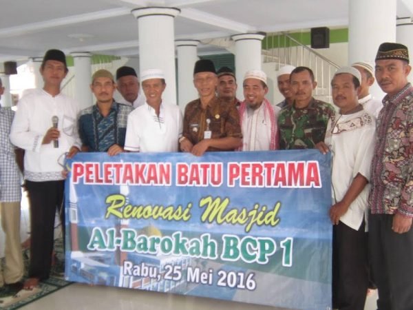 Peletakan Batu Pertama Masjid Al Barokah Bcp 1