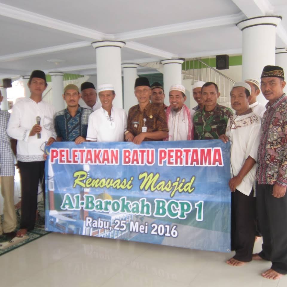 Peletakan Batu Pertama Masjid Al Barokah Bcp 1